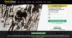 Desktop Screenshot of pedalsure.com